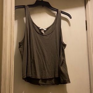 Green tank top